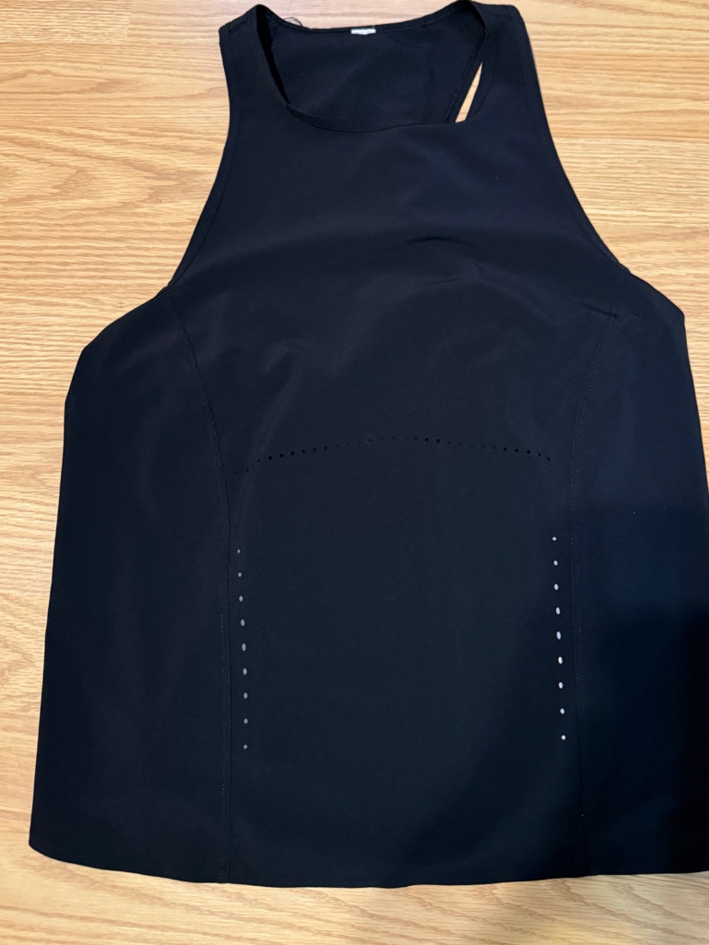 Lululemon Sculpt Cropped  Tank Top Small Black